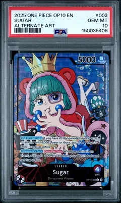Sugar #OP10-003 PSA 10