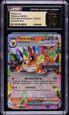 Flareon ex #14 CGC Pristine 10