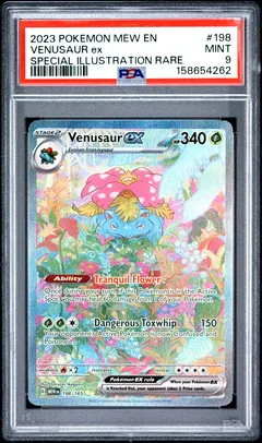 Venusaur ex #198 PSA 9