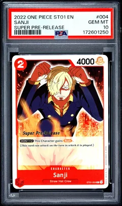 Sanji #004 PSA 10