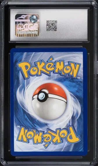 Mega Charizard X ex #29, back of the slab
