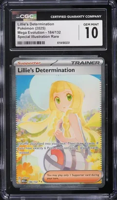 Lillie's Determination #184 CGC 10