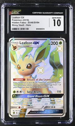Leafeon GX #SV46 CGC 10