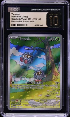 Tangela #178 CGC Pristine 10