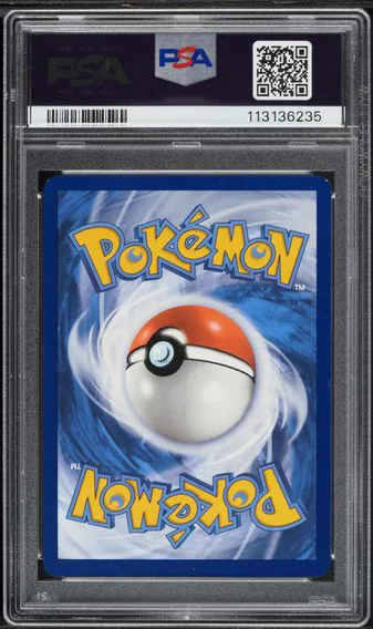 Hop's Snorlax #184, back of the slab