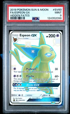 Espeon GX #SV60 PSA 9