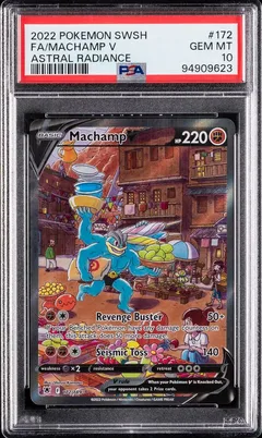 Machamp V #172 PSA 10