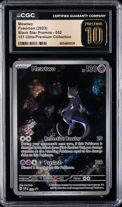 Mewtwo #052 CGC Pristine 10