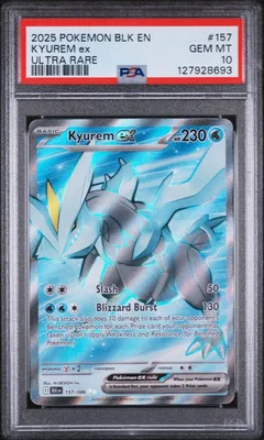 Kyurem ex #157 PSA 10