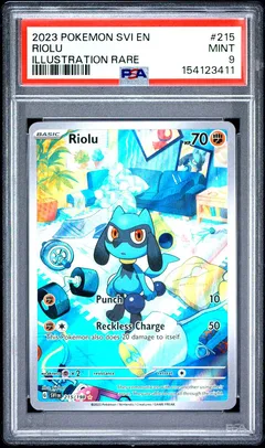 Riolu #215 PSA 9