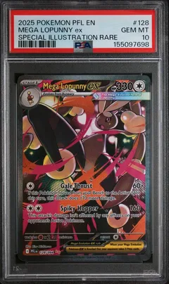 Mega Lopunny ex #128 PSA 10