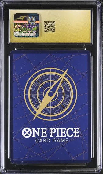 2024 #ST10-006 Promotional Cards Monkey D. Luffy SR Treasure Booster One Piece, back of the slab