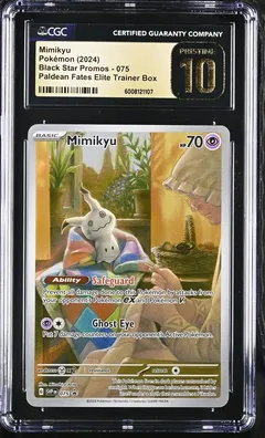 Mimikyu #075 CGC Pristine 10