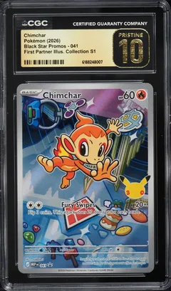Chimchar #41 CGC Pristine 10