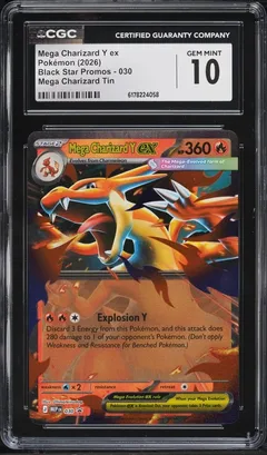 Mega Charizard Y ex #30 CGC 10