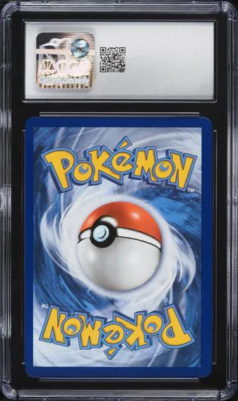 Shining Magikarp #66, back of the slab