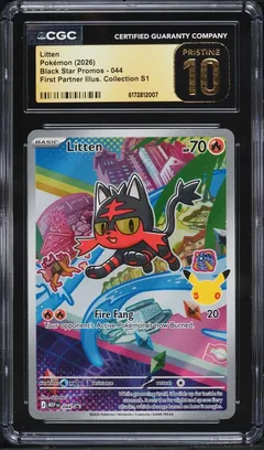 Litten CGC Pristine 10