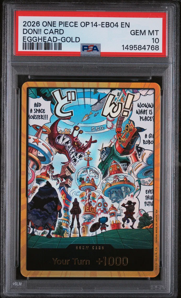 2026 #NA Don!! Card PSA 10 One Piece OP14-EB04-the Azure Sea's Seven