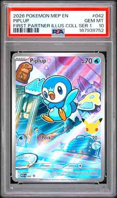 Piplup #042 PSA 10