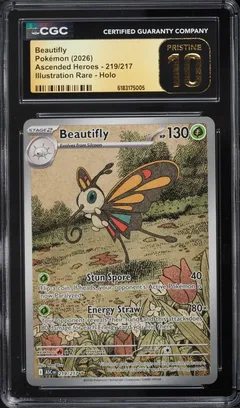 Beautifly #219 CGC Pristine 10