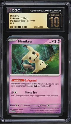 Mimikyu #37 CGC Pristine 10
