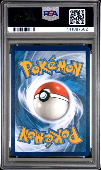 Pikachu #160, back of the slab