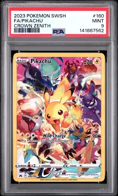 Pikachu #160 PSA 9