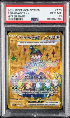 Terapagos ex #173 PSA 10