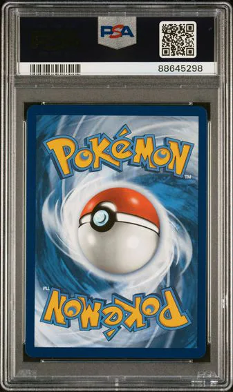 Charizard ex #056, back of the slab