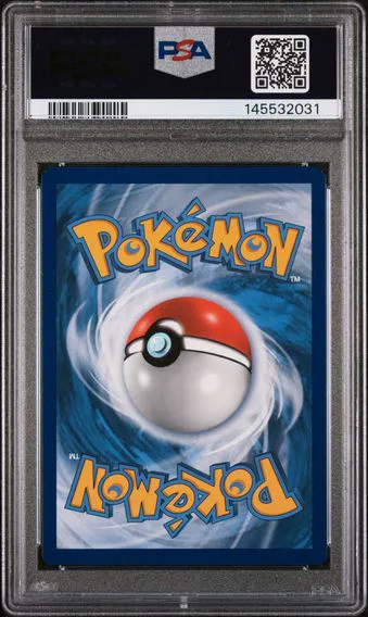 Celebi & Venusaur GX #SM167, back of the slab