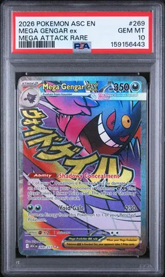 Mega Gengar ex #269 PSA 10