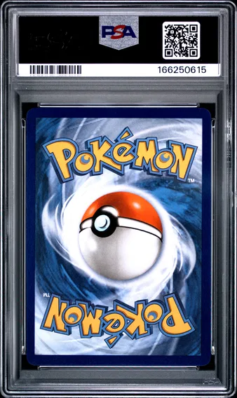 Meowth #106, back of the slab