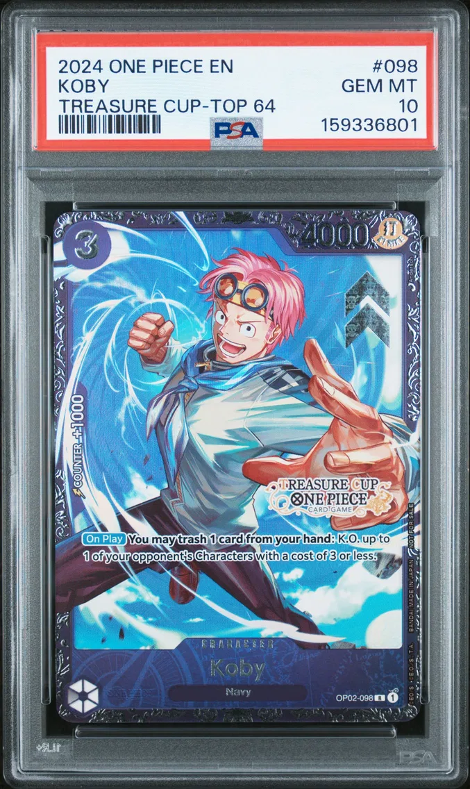 2024 #098 Koby PSA 10 One Piece Promos