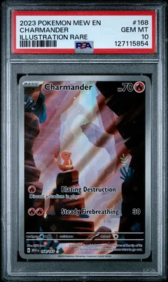 Charmander #168 PSA 10