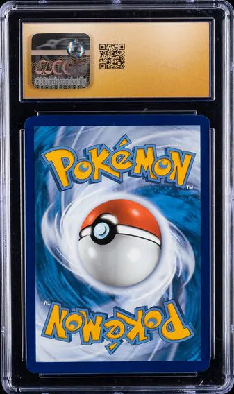 Pikachu #GG30, back of the slab