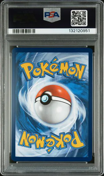 Team Rocket's Giovanni #238, back of the slab