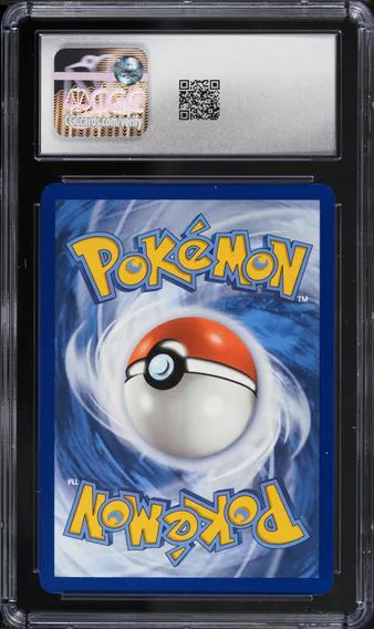 Chansey #187, back of the slab