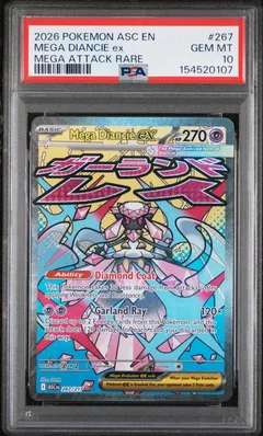 Mega Diancie ex #267 PSA 10