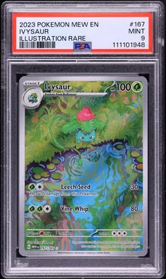 Ivysaur #167 PSA 9
