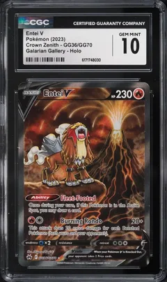 Entei V #GG36 CGC 10
