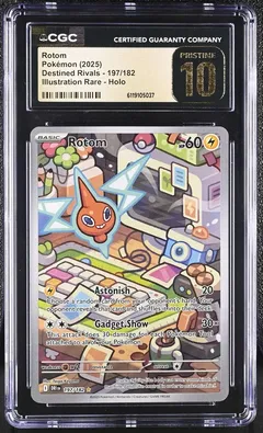 Rotom #197 CGC Pristine 10