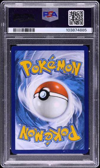 Pikachu #173, back of the slab