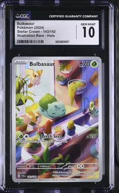 Bulbasaur #143 CGC 10
