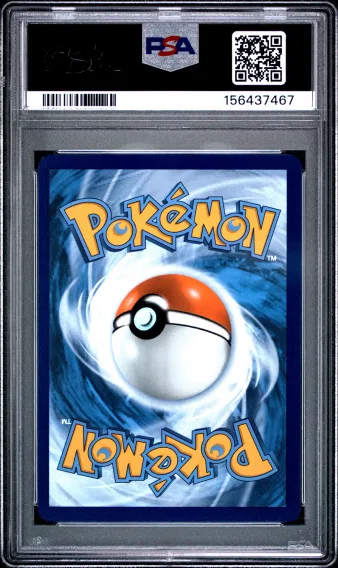 Bulbasaur #133, back of the slab