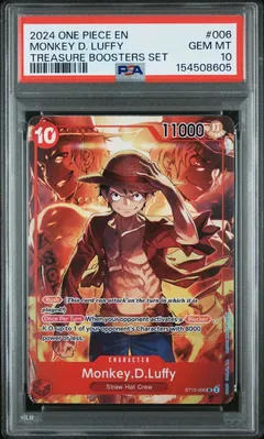 Monkey D. Luffy #006 PSA 10