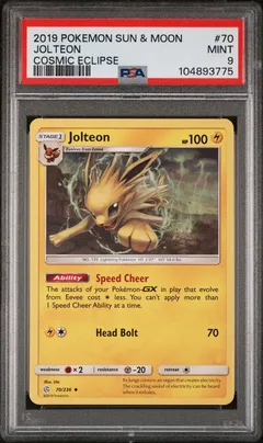 Jolteon #70 PSA 9