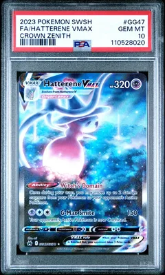 Hatterene VMAX #GG47 PSA 10