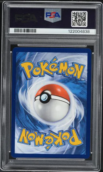 Team Rocket's Ariana #237, back of the slab