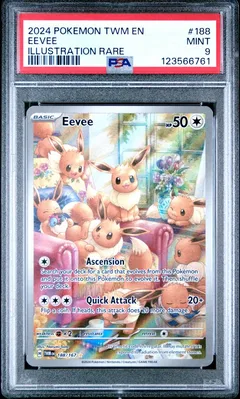 Eevee #188 PSA 9