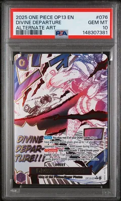 Divine Departure #OP13-076 PSA 10